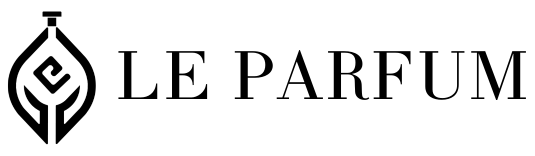 Logo de la marque Le Parfum, représentant un flacon de parfum élégant, symbole de raffinement, luxe et fragrances haut de gamme.